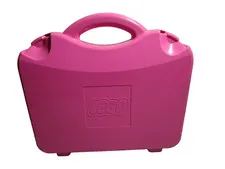 LEGO Pink Carrying Case Hard Plastic Latching Storage System