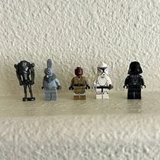 LEGO Star Wars Minifigures Lot of 5 Darth Vader Clone Trooper Assorted