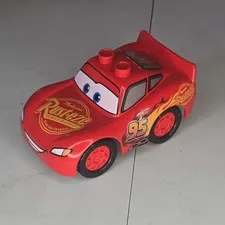 Lego Duplo Disney Cars LIGHTNING MCQUEEN 95 Rust-eze Red Car Toy