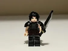 Lego FF7 Zack Fair Minifigure Custom Printed