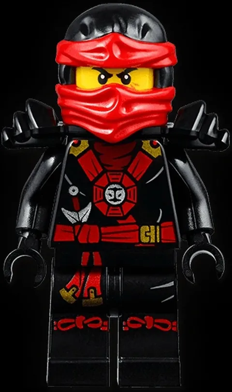 LEGO Ninjago Kai Deepstone Armor Minifigure Possession 70736 70751 njo0153 NEW