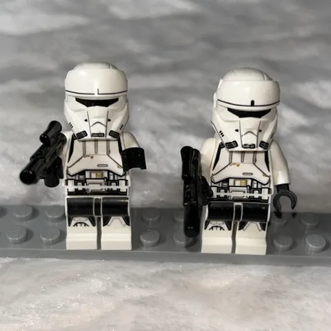 LEGO Minifigure Star Wars Imperial Hovertank Pilot Lot Of 2 sw0795 Tank Trooper