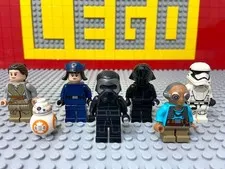 LEGO Star Wars Minifigure Set Kylo Ren Maz Kanata BB8 Rey First Order Episodes 7