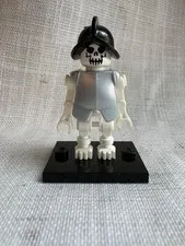 LEGO Skeleton Minifigure - gen021 (w/ Display Base)