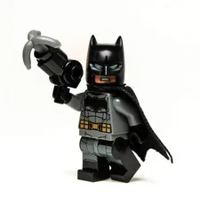 Lego Justice League Batman Minifigure (sh0437) 76086 Dark Gray Knightcrawler