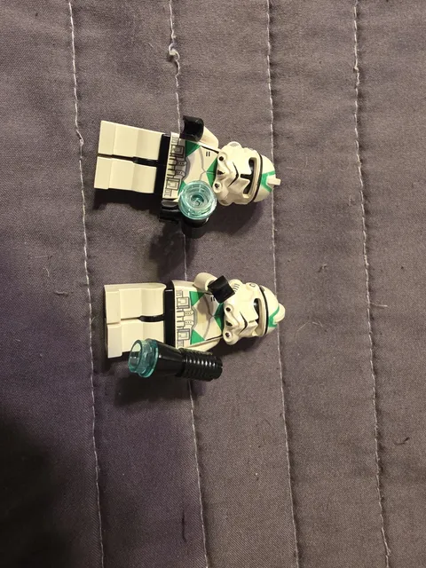 Lego Star Wars 442nd Clone Trooper 2005 2x lot  READ DESCRIPTION