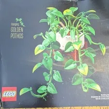 LEGO Icons Botanical Collection Hanging Golden Pothos 10349 372pcs 18+ Box