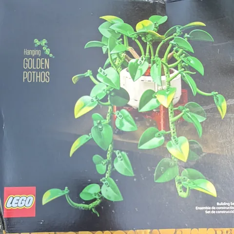 LEGO Icons Botanical Collection Hanging Golden Pothos 10349 372pcs 18+ Box