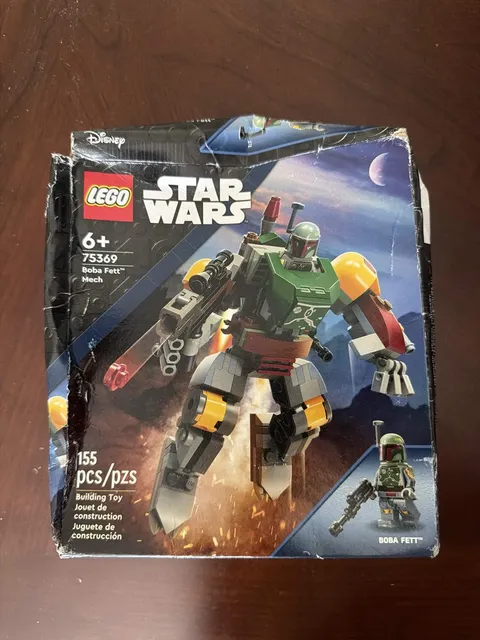 LEGO Star Wars Boba Fett Mech Building Set New Sealed Box Damage Toy Figure