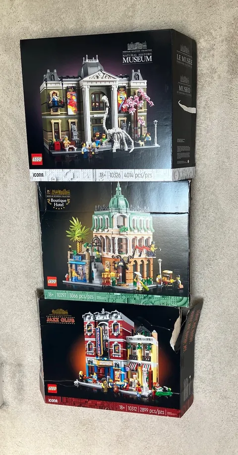 *EMPTY BOX ONLY* LEGO Icons Natural History Museum 10326 10297 10312 Pls Read