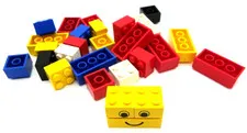 LEGO 1668 Town Special Offer Trial Size 1991 Vintage Rare Incomplete Parts Lot