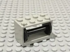 LEGO Minifig Classic Light Gray 2x4x2 String Reel