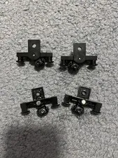 LEGO 29085c01 Black Train Buffer Beam with Sealed Magnets Set Of 2