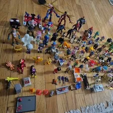GIANT HUGE LEGO LOT Mixed Sets Marvel/Super Heroes Vehicles Minifigures Bulk!!!!