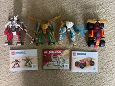 Lego Ninjago CORE Set Bundle (71781, 71861, 71780) | 90% Complete NO MINIFIGURES