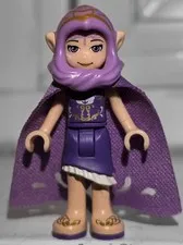LEGO Minifigure- Aira Windwhistler (Long Cape & Hood) (elf019) Elves Fantasy