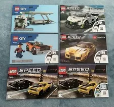 LEGO Speed Champions + City - LOT OF 4 SETS - 76900 76901 75893 60305 COMPLETE