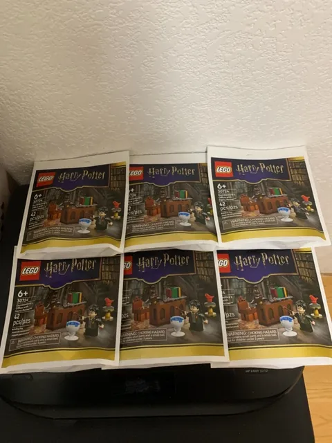 Lot Of 6 2026 LEGO Harry Potter 30724 Dumbledore's Office with Harry Potter Sets