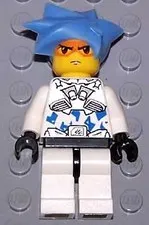LEGO® Minifigure Exo-Force exf023 Hikaru Silver Armor