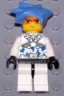 LEGO® Minifigure Exo-Force exf023 Hikaru Silver Armor