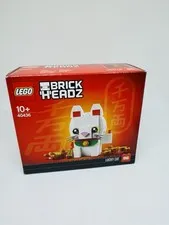 New LEGO 40436 BRICKHEADZ: Lucky Cat (134 pieces) Sealed