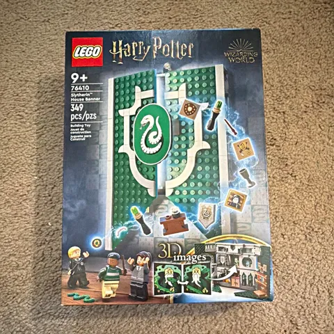 LEGO Harry Potter Slytherin House Banner 76410 349pcs 9+ Brick Separator SEALED