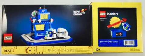 LEGO Promotional:6607199 5009806 Retro Space Explorer 40786 Micro Command Center