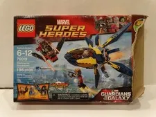 Lego 76019 Marvel Guardians Of The Galaxy Starblaster Showdown Retired, open box