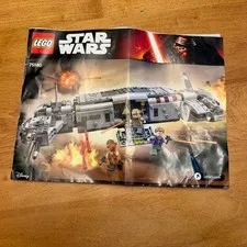 Lego 75140 Star Wars Resistance Trooper Transporter Manual ONLY
