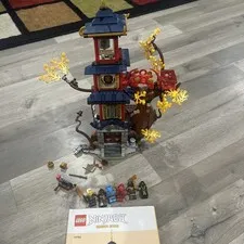 LEGO Ninjago Temple of the Dragon Energy Cores Set 71795 - Incomplete With Figs