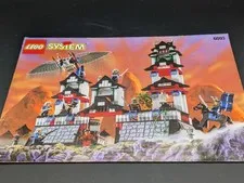 LEGO 6093 Flying Ninja Fortress Castle Instruction Manual ONLY SEE PICS