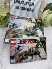 Lego Instruction Manual Books 1 And 2 Ninjago Movie 70612