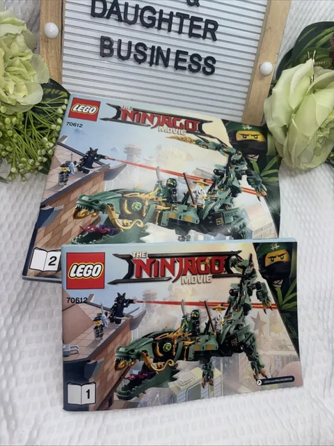 Lego Instruction Manual Books 1 And 2 Ninjago Movie 70612
