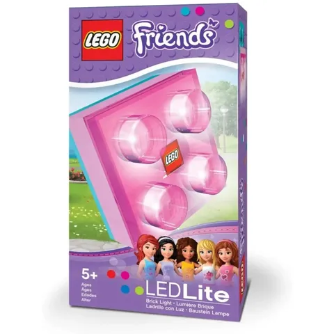 LEGO® Friends IQ50722 LED Brick Night Light Decoration Purple