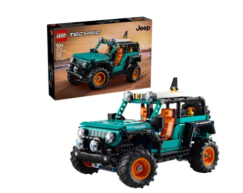 LEGO Technic Jeep Wrangler Rubicon SUV - Building Toy for Boys & Girls, Ages 10+