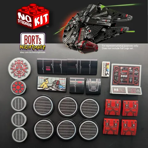 Lego® Star Wars™ The Dark Falcon NO-STICKER KIT (#75389)