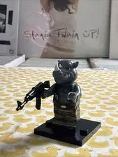 ROCKSTEADY LEGO MINI FIG FIGURE teenage mutant ninja turtles rhino skater pizza