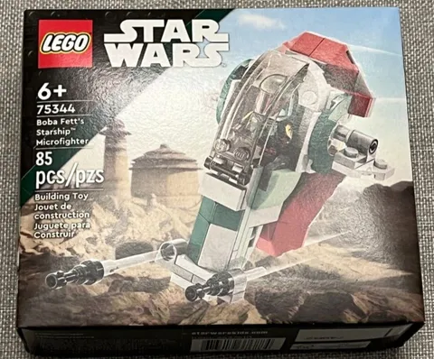 LEGO 75344 Star Wars Boba Fett's Starship Microfighter (85 pcs)  New / Sealed