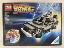 LEGO CUUSOO Back to the Future DeLorean Time Machine 21103 401 pcs Box 10+