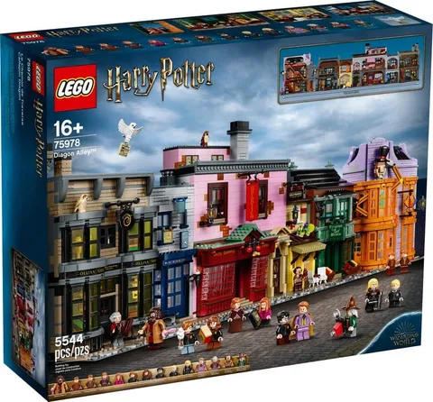 LEGO Harry Potter: Diagon Alley (75978) - Retired - Sealed - New