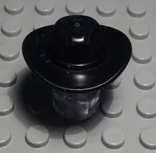 Lego Figure Accessories Headgear Hat Black