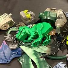 LEGO Dragon Creature and Dinsour Mixed Colors Wings Heads Pieces Multicolor