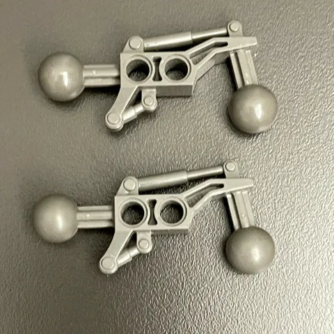 Lego Bionicle 32173 Gray Replacement Part Piece Lot of 2
