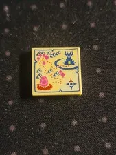 LEGO Tile Treasure Map 3068 Pirate Elven Key Dragon Egg Egyptian Hieroglyph