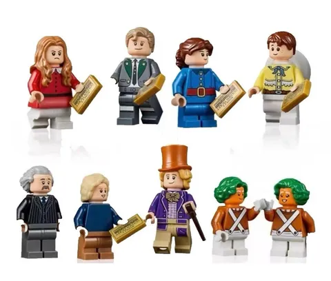 LEGO Willy Wonka Chocolate Factory 21360 - Minifigures Only - Pick Your Figures!