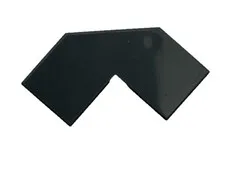 Lego 27263 Dark Bluish Gray Tile Modified 2 x 2 Corner With Cut Corner Facet