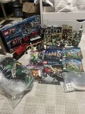 LEGO Harry Potter LOT 75954 75955 75956 Great Hall/Express/Quidditch w/Manuals