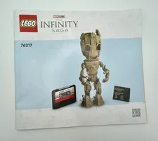 LEGO Manual Only 76217 Paper Instructions Marvel Studio The Infintiy Saga Groot