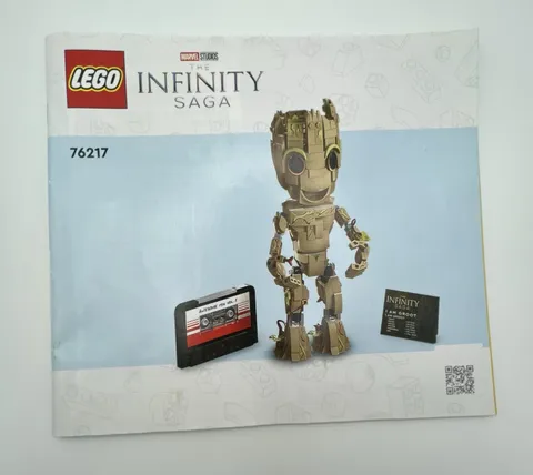LEGO Manual Only 76217 Paper Instructions Marvel Studio The Infintiy Saga Groot