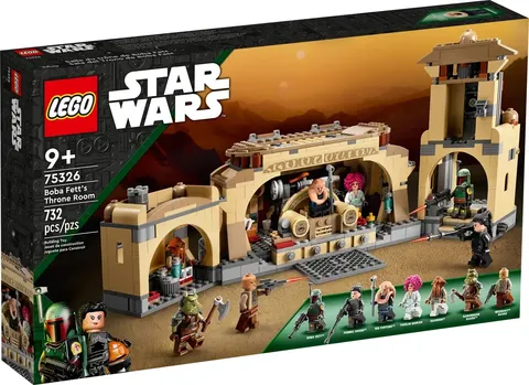 LEGO 75326 Star Wars Boba Fett's Throne Room The Mandalorian BNIB